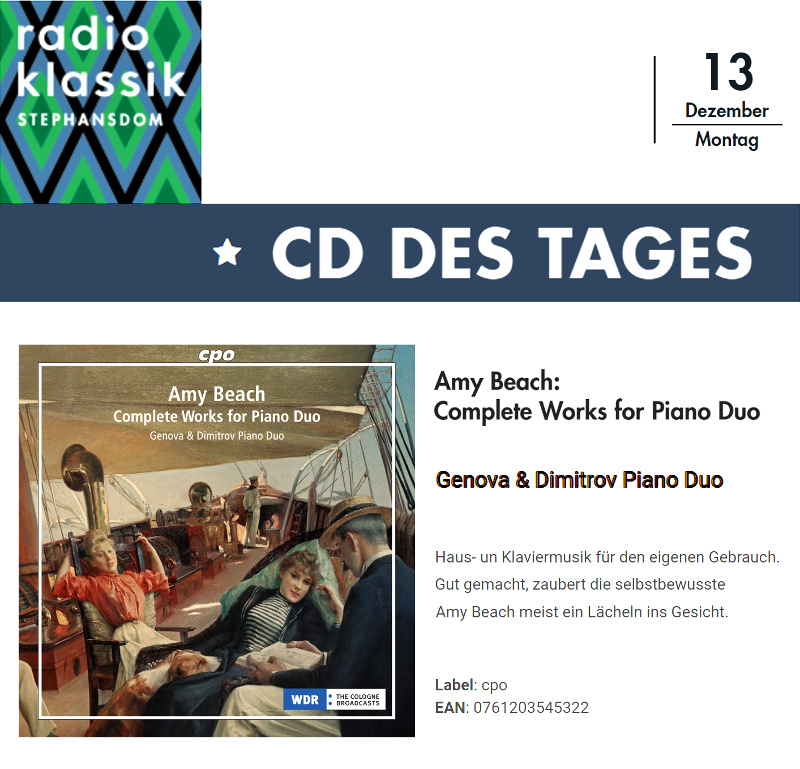 Austria welcomes our #AmyBeachComplete album